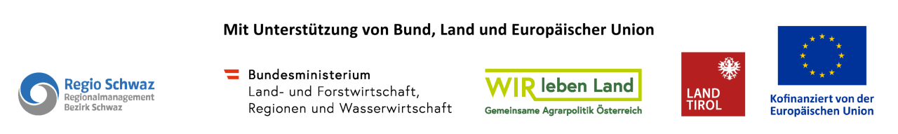 Logoleiste Regionalmanagement Schwaz