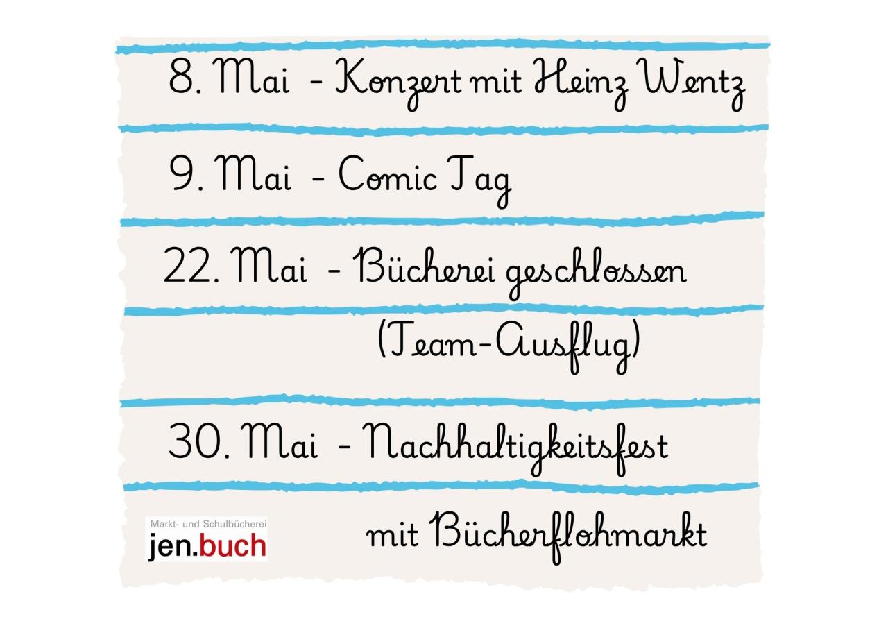 Die nächsten Termine