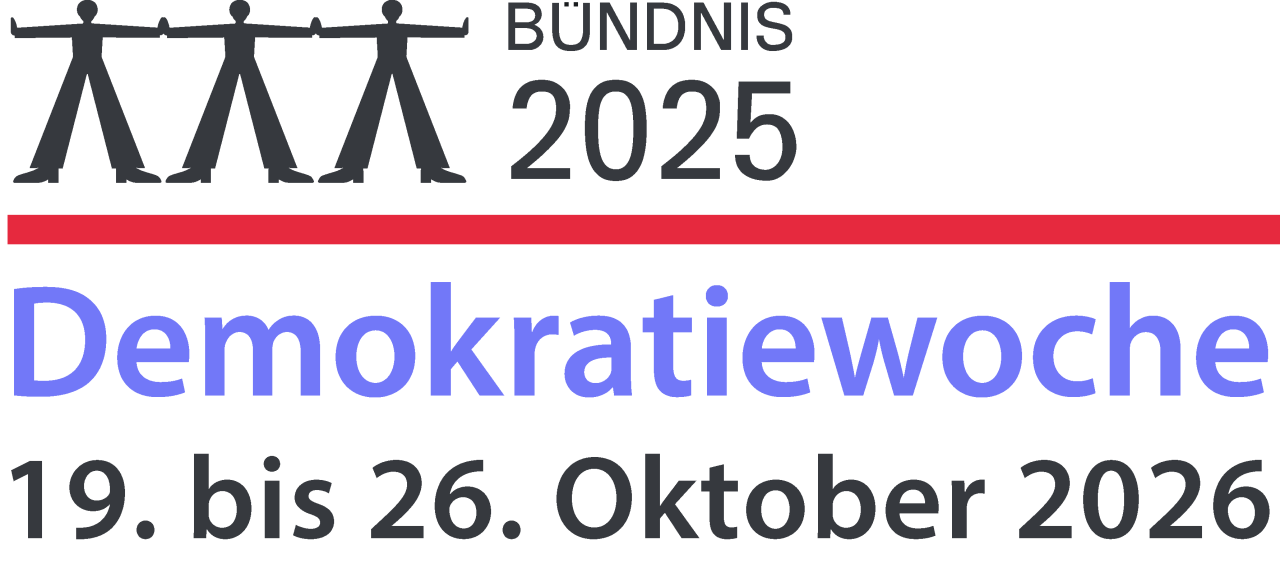 Demokratiewoche Logo Bündnis 2025