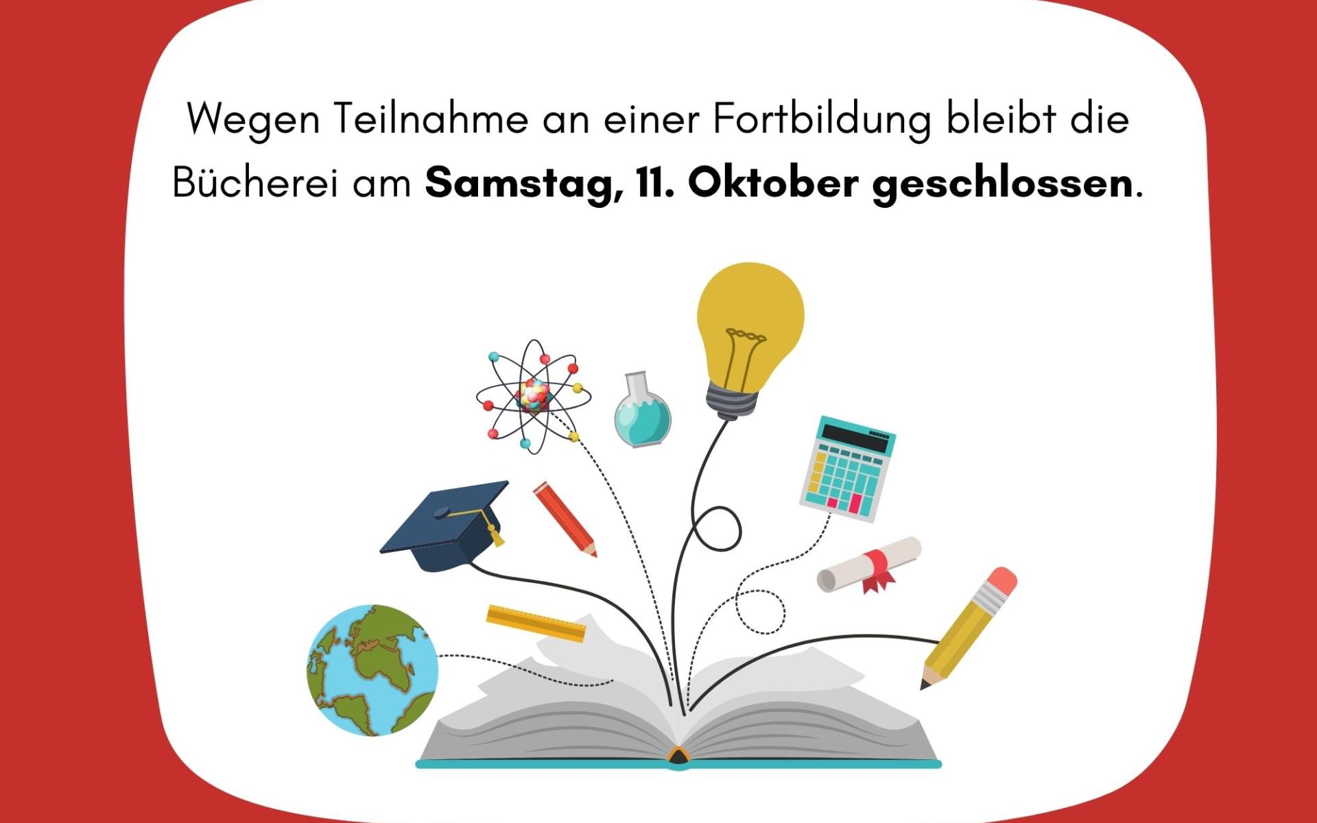 Symbolbild Bücherei geschlossen