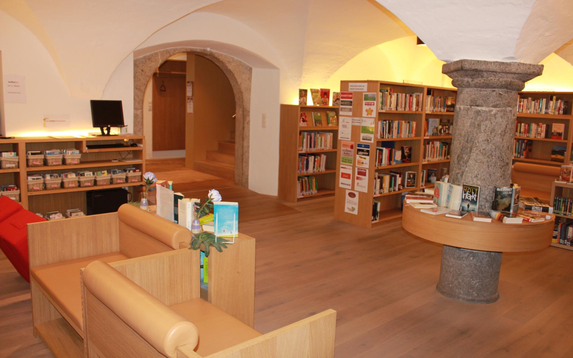 Erdgeschoß Bücherei