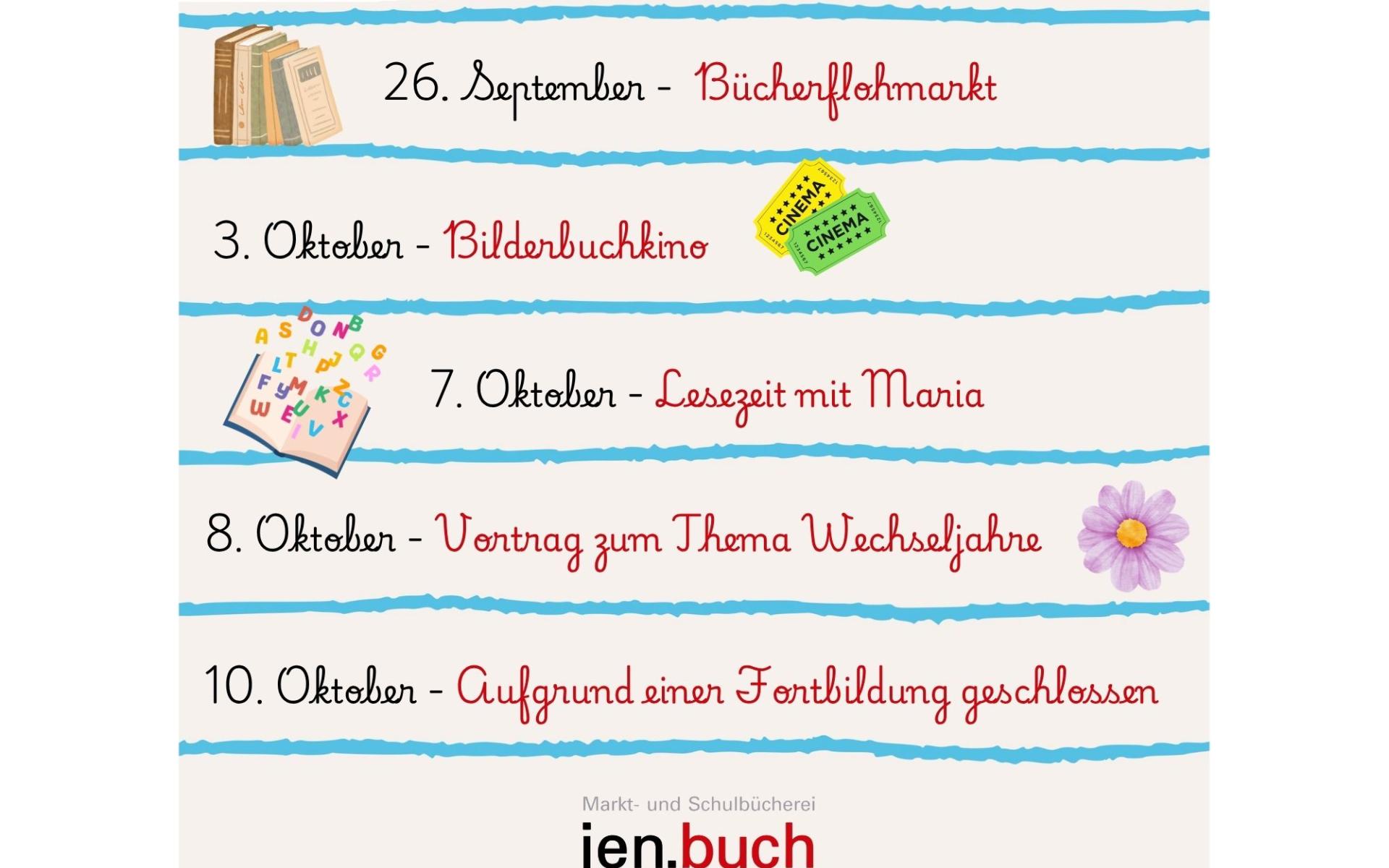 Die nächsten Termine