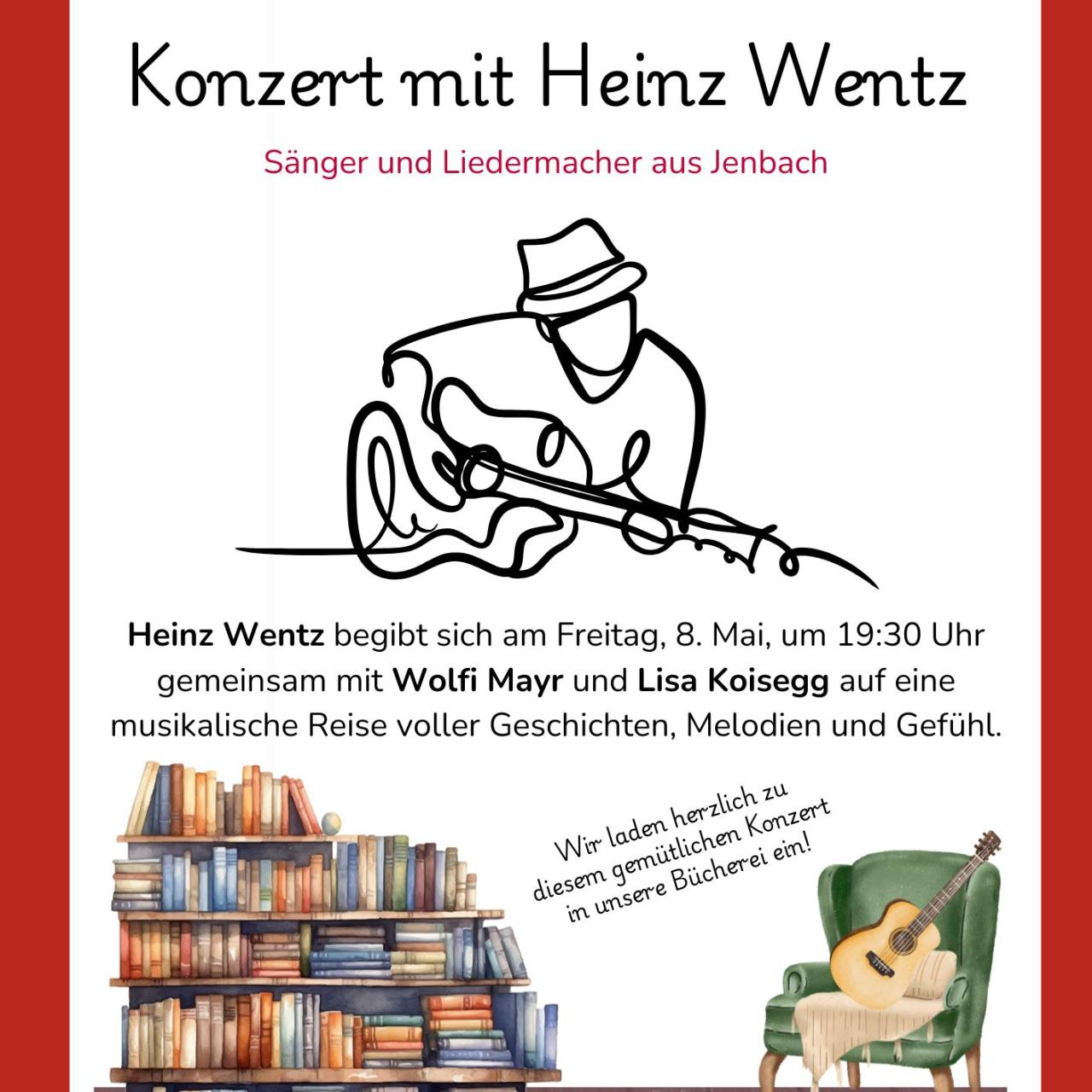Konzert mit Heinz Wentz