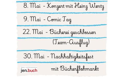 Die nächsten Termine